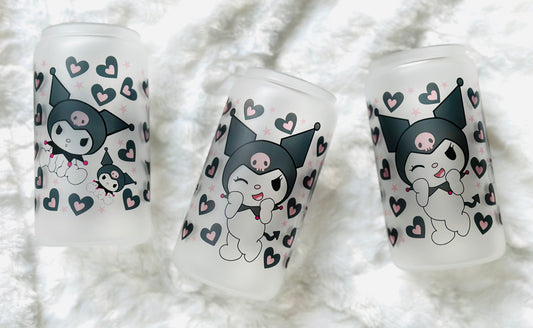 Discounted kuromi glass cup